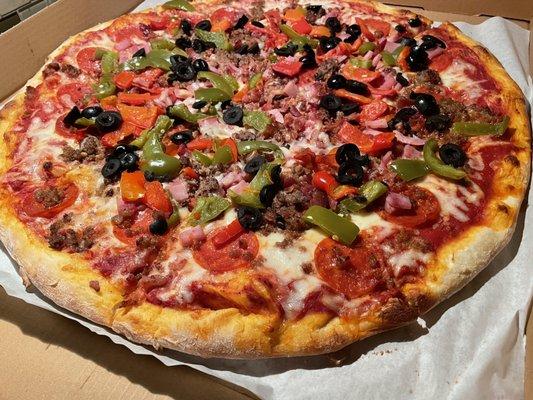 Meat Lovers! With extra toppings!