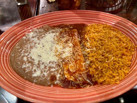 Cheese enchilada