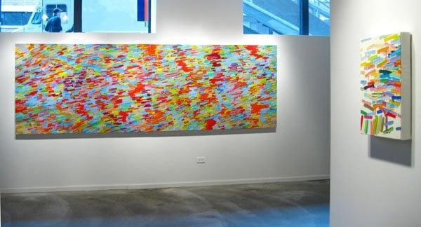 Martina Nehrling paintings at Zg Gallery