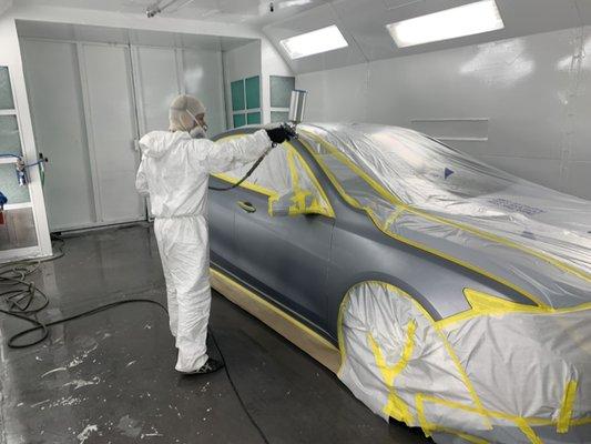 Acura TSX Partial auto body paint #carvandalism 
 Local Auto Body Experts