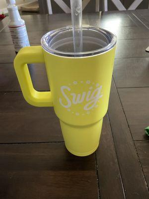 Swig cup! Like $40