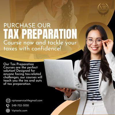 If you find yourself overwhelmed by tax forms or unsure about deductions, our Tax Preparation Courses are the perfect solution!