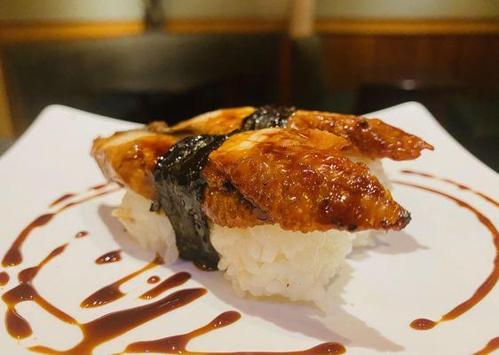 Freshwater Eel Sushi (Unagi)