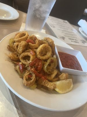 Complimentary calamari