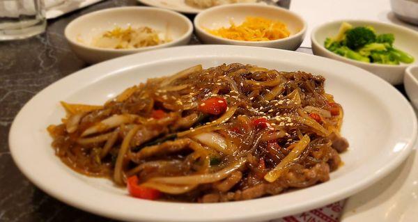 Japchae. Definitely won't order this again.