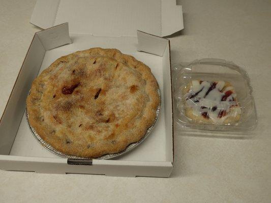 Bea's  Door County cherry pie.  Some readings say it's the best.  And staffer Celia said so too!