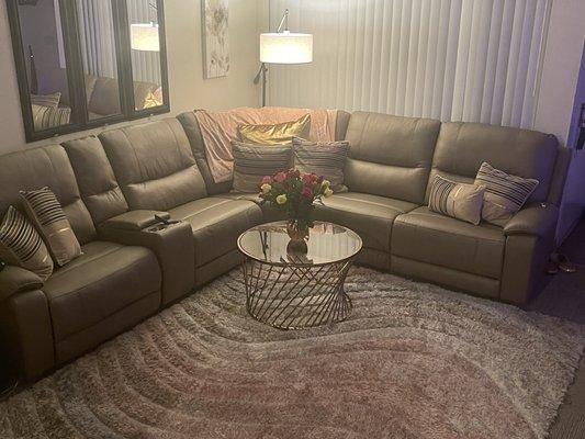 Sectional Recliner Couch