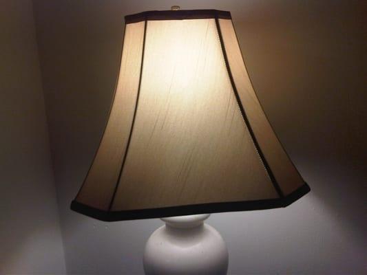 Lampshade purchased at Big Lots