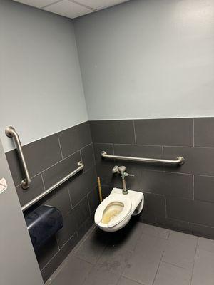 This is the locker room bathroom situation at CFC North Riverside