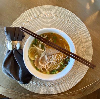 1/2 serving of large beef pho