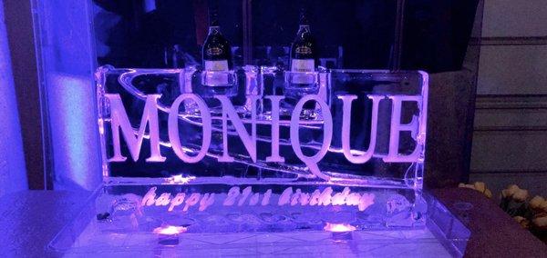 Best ice sculpture hands down.