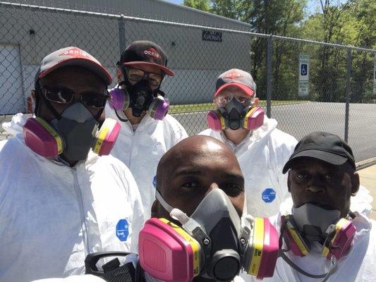 Our teams are out here helping protect the community and businesses. Ask me about VitalClean.