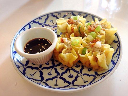 Thai Pork Dumpling . It's delicious! It's homemade dumpling. Must try !