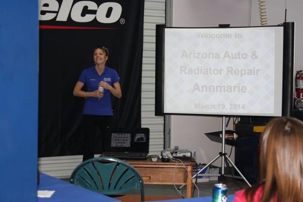 I hosted our 2nd Womens Car Care Seminar