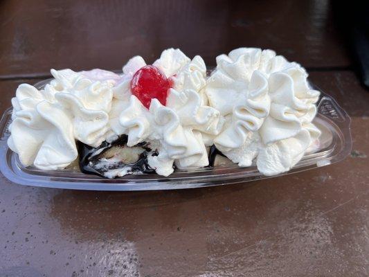 Banana split a piece of heaven