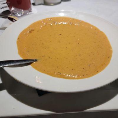 Lobster bisque.