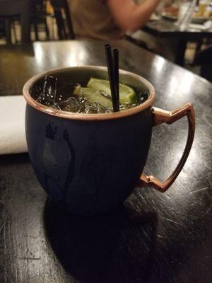 Georgia Peach Mule..fresh and delicious