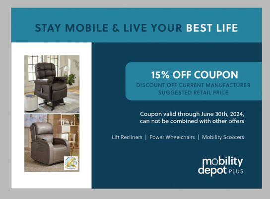 Stay Mobile
Live your BEST LIFE!!

JUNE SPECIAL :)