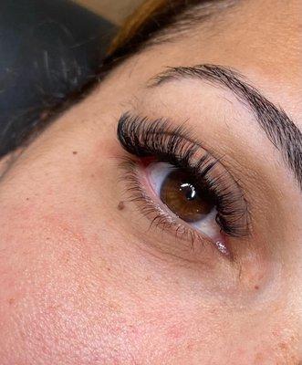 Eyelashes extensions