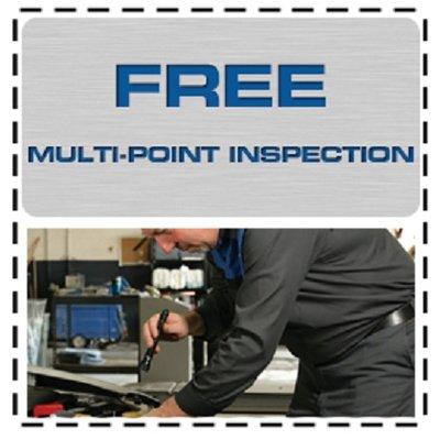 FREE Multi-Point Inspection for all of 2020