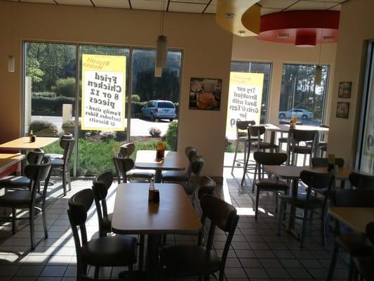 Indoor Seating at Corner Pantry 111