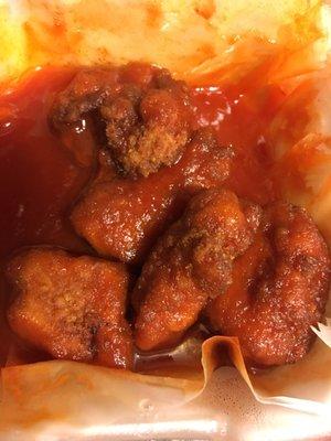 Mild boneless buffalo wings