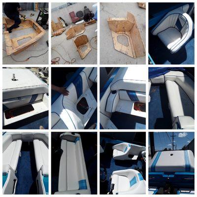 Boat upholstery