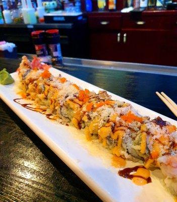 House Fujiyama Roll, $14