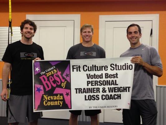 Voted Best of Personal Training and Weight Loss Coaches 2011, 2012, 2013, and 2014!