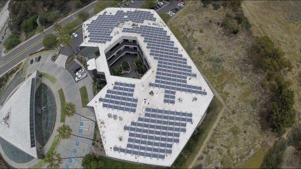 BVI Solar does commercial and industrial installations as well! This 102 kW system is performing amazingly in San Diego, CA