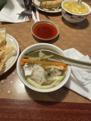 Amazing wonton soup