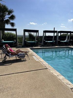 Poolside