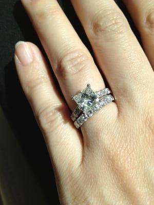 My wife's engagement ring from Prince Jewelers.