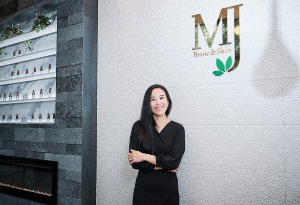 I am the owner of MJ Brow & Skin.  My team and I are looking forward to serving you!