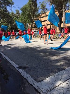 Blooming Dale High flag team