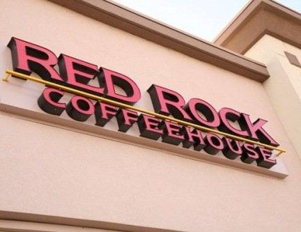 Entrance to Red Rock Coffeehouse