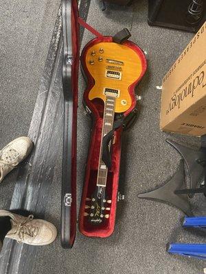 Slash guitar from a friend