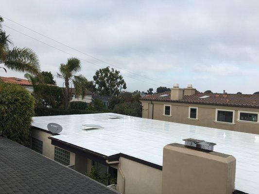 Roof X Tender Super Silicone 985 coating system