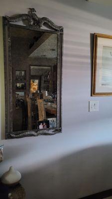 Art Deco style antique mirror