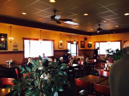 Typical dining area