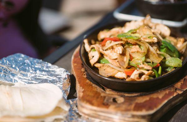 Grilled Chicken Fajitas