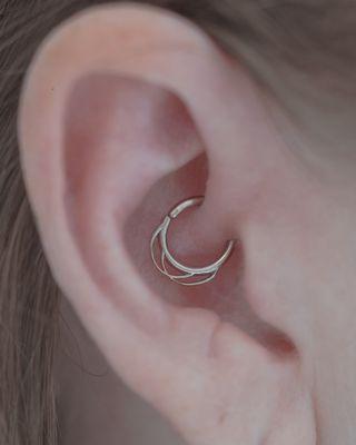 Daith piercing by Lex