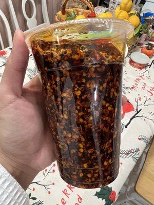 Chili oil