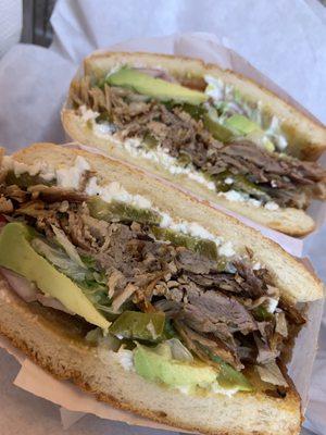 Carnitas Torta