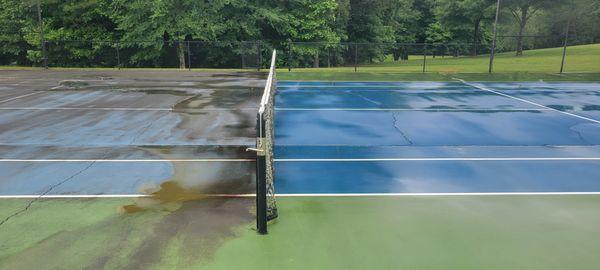 Tennis Court Cleaning Services