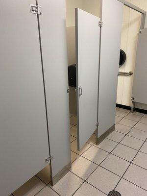 Women's stalls-clean