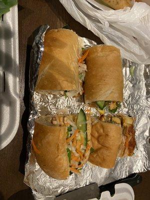 37B. Banh Mi Thit Heo Hoac ga Nuong Banh Mi Thit Bo Nuong