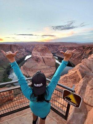 Horseshoe Bay - Arizona - with my Aloha Grown trucker hat.