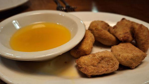 Fried Artichokes with butter dip