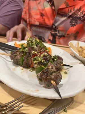 Steak skewer